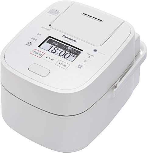 Panasonic パナソニック 炊飯器 ホワイト SR-VSX109 SR-VSX109-W 5.5合 スチーム&可変圧力IH式 Wおどり炊き おどりだきのサムネイル