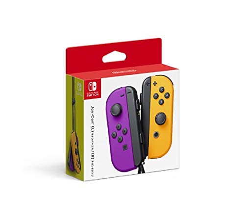 Joy-Con(L) ネオンパープル/(R) ネオンオレンジ Nintendo Switch 純正コントローラー ジョイコン L R パープル オレンジ HAC-A-JAQAA【任天堂純正品】