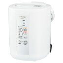 象印 ZOJIRUSHI 加湿器 EE-RQ35-WA EE-RQ35 ホワイト 2.2L 木造和室6畳 プレハブ洋室10畳対応 スチーム式 蒸気式 フィルター不要 お手入れ簡単 自動加湿2段階 入タイマー 切タイマー搭載