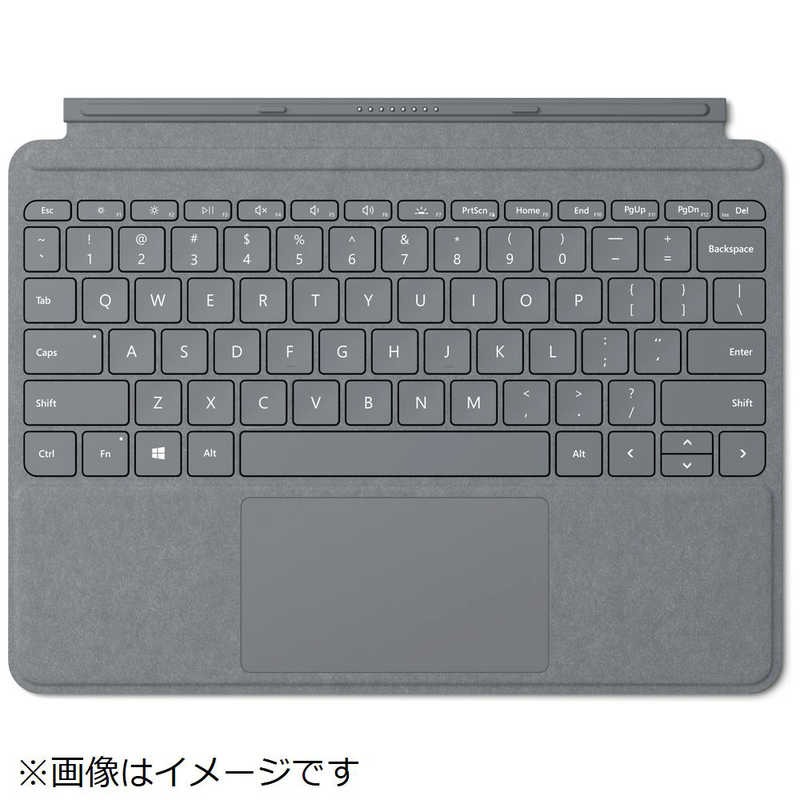 マイクロソフト｜Microsoft Surface Go用 Go Signature タイプ カバー KCS-00019 プラチナ サーフェスgo キーボード