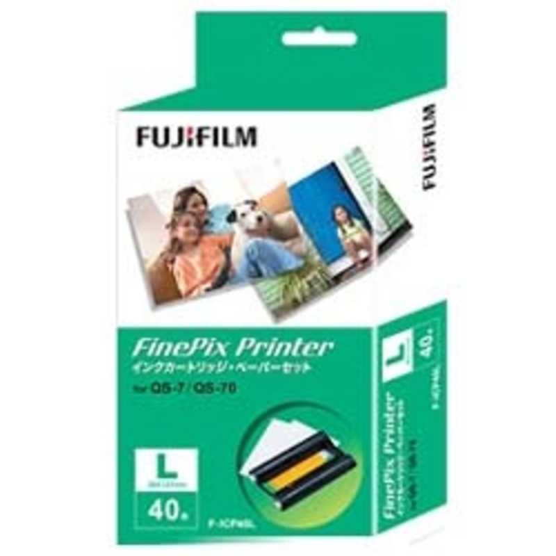 FUJI FILM FinePix Printer専用インクカートリッジ ペーパーセット F-ICP40L