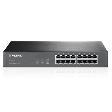 TP-Link 16ポートスイッチングハ ブ10/100Mbps 金属筺体 TL-SF1016DS ラベルライター