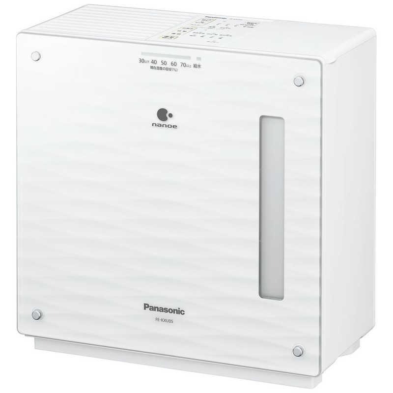 Panasonic ナノイー搭載気化式加湿器 ミスティホワイト FE-KXU05-W