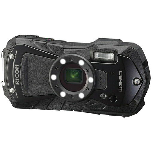 RICOH リコー WG-80 ブラック デジタルカメラ RICOH リコー WG-80 ブラック デジタルカメラ