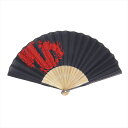 Ripple FAN メンズ扇子 23cm 龍 黒 雑貨扇子 和柄 浴衣 和装 扇子 せんす センス 団扇 和風 和服 甚平 かっこいい おしゃれ オシャレ メンズ 大人 男性用 紳士用 外国人が喜ぶ プレゼント ギフト 男性プレゼント お祝い お土産 海外 日本 和雑貨 和小物
