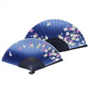 Ripple FAN レディース 桜扇子 21cm 桜うさぎ 紺 雑貨扇子 和柄 浴衣 和服 和装 扇子 せんす センス 団扇 和風 かわいい 可愛い おしゃれ オシャレ レディース 女性 外国人が喜ぶ 日本 お土産 プレゼント ギフト お祝い 和雑貨 和小物 女性プレゼント