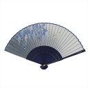 Ripple FAN 布扇子 21cm ふじ ネイビー 雑貨扇子 和柄 浴衣 和服 和装 扇子 せんす センス 団扇 和風 かわいい 可愛い おしゃれ オシャレ...