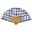 Ripple FAN レディース プリント扇子 21cm 柴犬 青 雑貨扇子 和柄 浴衣 和服 和装 扇子 せんす センス 団扇 和風 かわいい 可愛い おしゃ...
