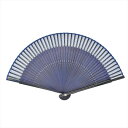 Ripple FAN 無地短地絹扇子 21cm 濃紺 藍竹 雑貨扇子 シンプル 和柄 浴衣 和装 和風 和服 甚平 扇子 せんす 大人 男性用 女性用 メンズ ...