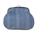 Ripple ZAKKA 2WAY ショルダー がま口 バッグ ボーダー ブルー がま口ショルダーバック がま口バッグ がま口 バッグ ショルダーバッグ レディース 女性 がまくち かわいい おしゃれ
