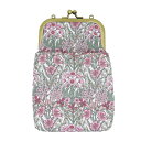 Ripple ZAKKA LIBERTY 2WAY スマホショルダー がま口 バッグ リバティ ブーケ ピンク がま口ポシェット がま口ショルダーバック がまぐ...
