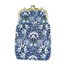 Ripple ZAKKA LIBERTY 2WAY スマホショルダー がま口 バッグ リバティ ブーケ イエロー がま口ポシェット がま口ショルダーバック がまぐちバッグ 縦型 スマホバック がまぐちポーチ スマホポーチ スマホバッグ ショルダーバッグ レディース 女性 がまくち かわいい(4)