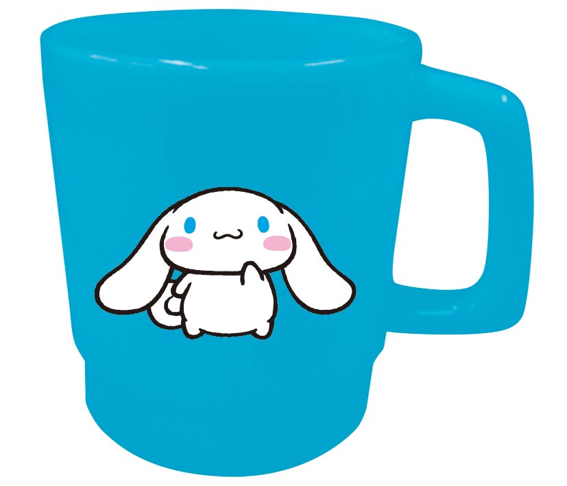 サンリオ プラマグ 350ml シナモロール ブルー マグ コップ プラスチック マグカップ スタッキング 子供用 男子 女子 子供 おしゃれ かわいい キャラクター 日本製 スタッキングマグ スタッキングカップ プラコップ かわいいマグカップ プラスチックマグ