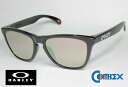 オークリー OAKLEY FROGSKINS (A) フロッグスキン アジアンフィット OO9245 POLISHED BLACK コンベックス 偏光 105コパー シルバーミラー