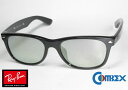 レイバン Ray-Ban NEW WAYFARER ニューウェイファーラ アジアンフィット RB2132F 901L 55 コンベックス 偏光 101グレイ シルバーミラー その1