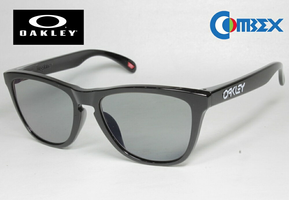 オークリー OAKLEY FROGSKINS (A) フロッグスキン アジアンフィット OO9245 POLISHED BLACK コンベックス 偏光 101グレイ ハードマルチ