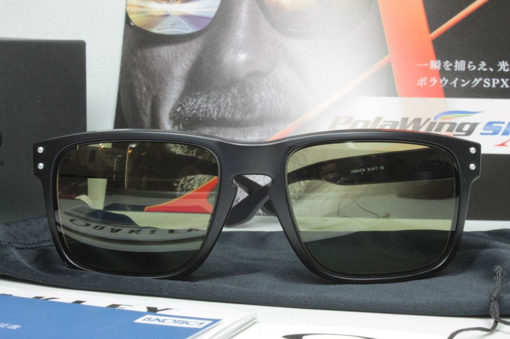 【カット済みレンズのみ】 HOLBROOK (A) OO9244 用 コンベックス偏光レンズ CR POLAWING 103グリーン ハード