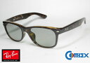 (レンズ 入れ換済)レイバン カスタム偏光 サングラス Ray-Ban NEW WAYFARER ウェイファーラ RB2132F 902L 55 / COMBEX Polawing SPX102 (HM)フィールドグレイ