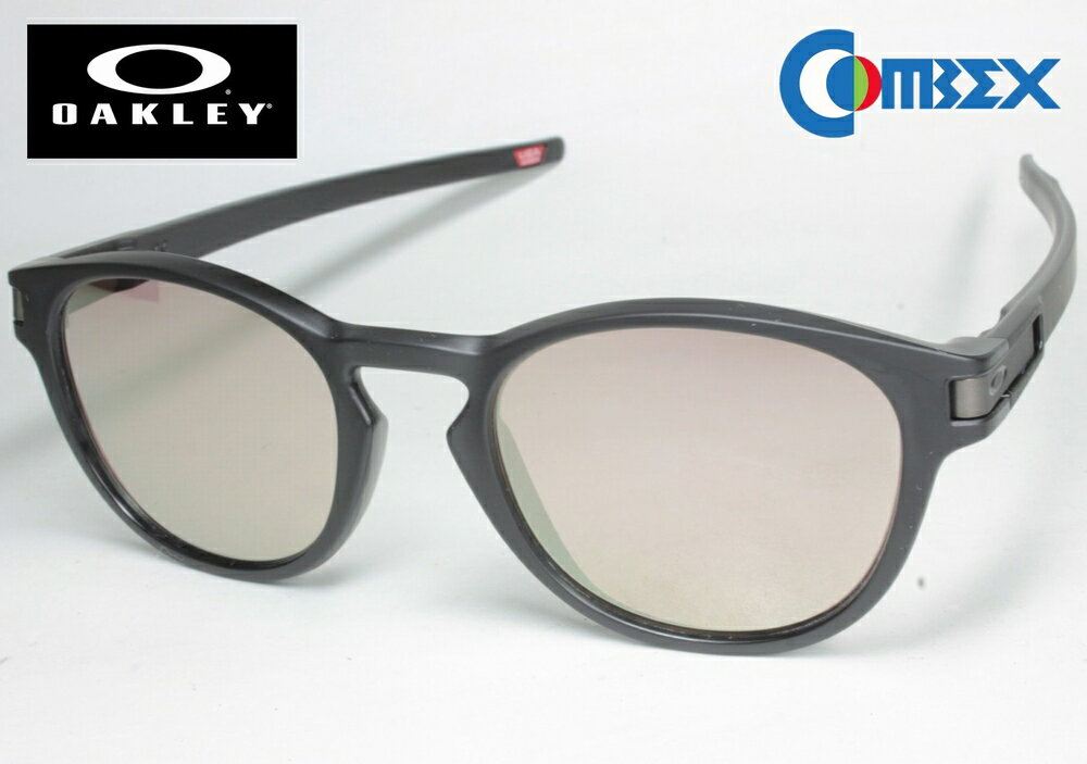 オークリー OAKLEY LATCH (A) ラッチ アジアンフィット 9349 BROWN / BLACK コンベックス 偏光 105コパー シルバーミラー