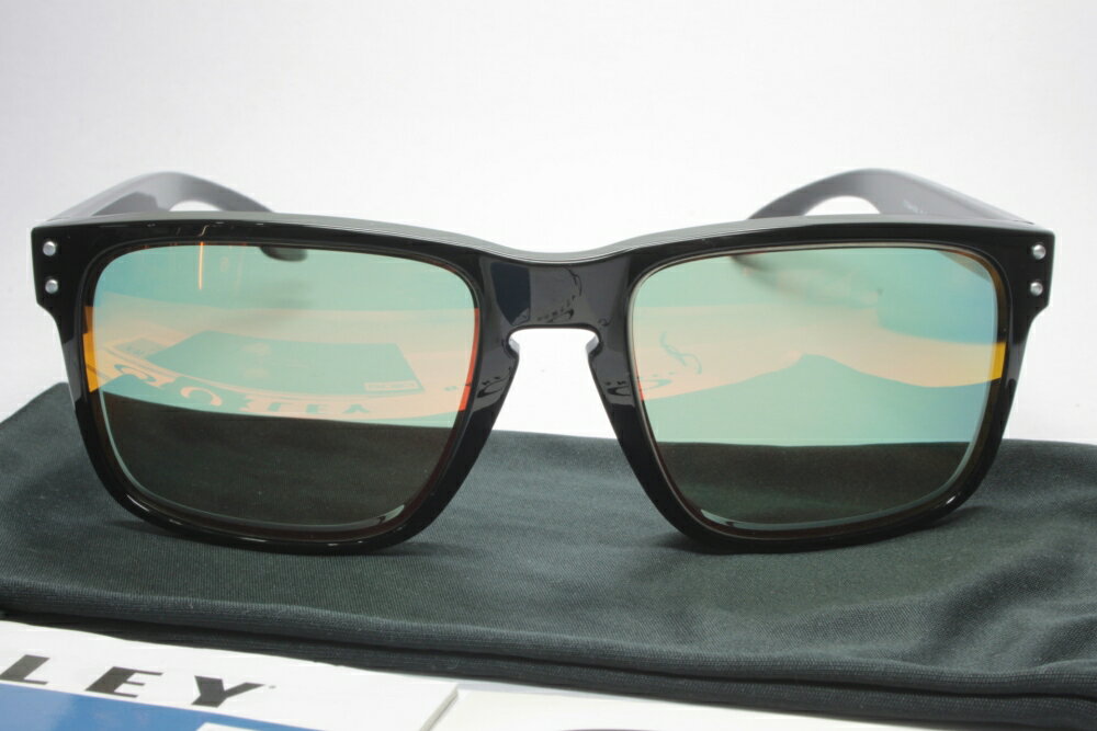 【カット済みレンズのみ】 HOLBROOK (A) OO9244 用 コンベックス偏光レンズ CR POLAWING 103グリーン レッドミラー