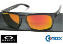 オークリー OAKLEY HOLBROOK XL ホルブルック OO9417 POLISHED BLACK / COMBEX コンベックス 偏光 103グリーン レッドミラー