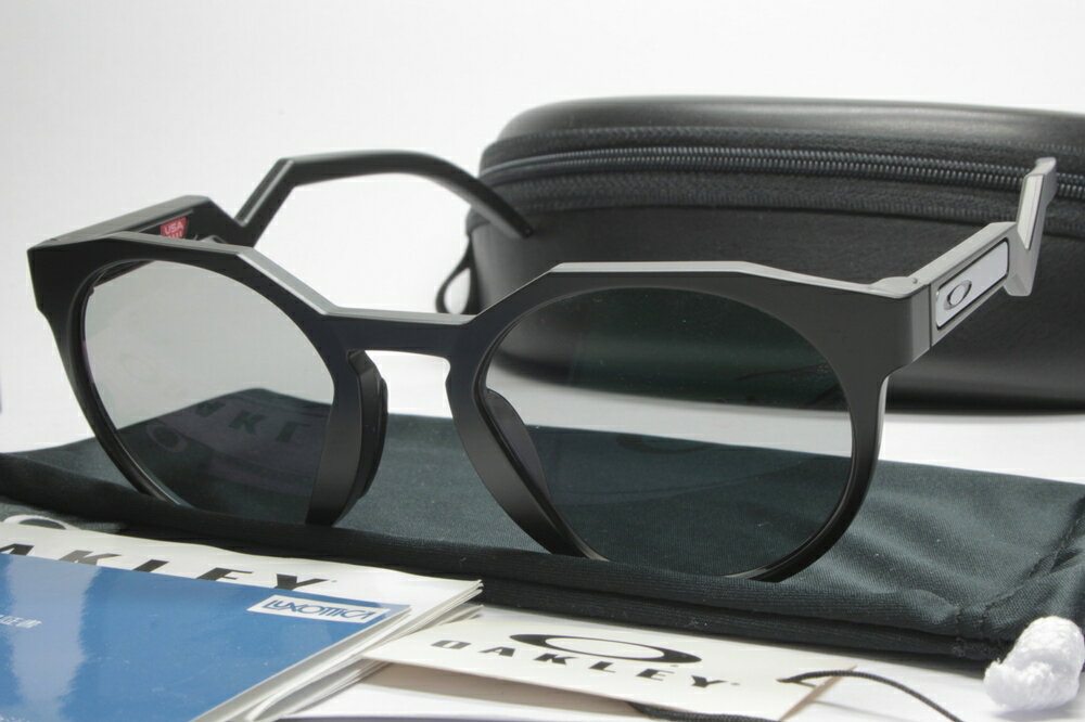 オークリー OAKLEY HSTN (A) ハウストン アジアンフィット OO9464 MATTE BLACK コンベックス 偏光 102グレイ ハードコート