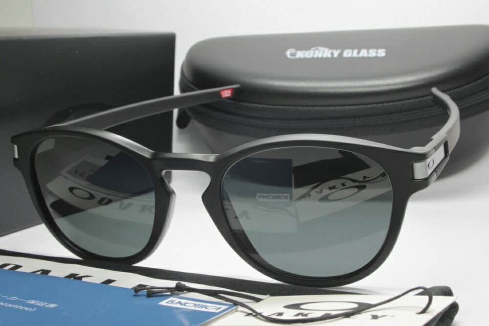 オークリー OAKLEY LATCH (A) ラッチ アジアンフィット 9349 MATTE SILVER(BLACK) コンベックス 偏光 151グレイ ハード