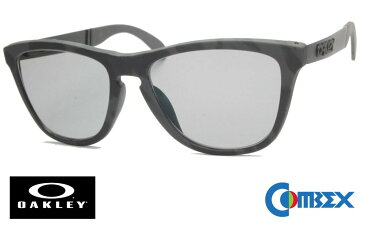 オークリー OAKLEY FROGSKINS MIX (A) フロッグスキン アジアンフィット 9428 MATTE BLACK CAMO コンベックス 偏光 101グレイ ハードマルチ