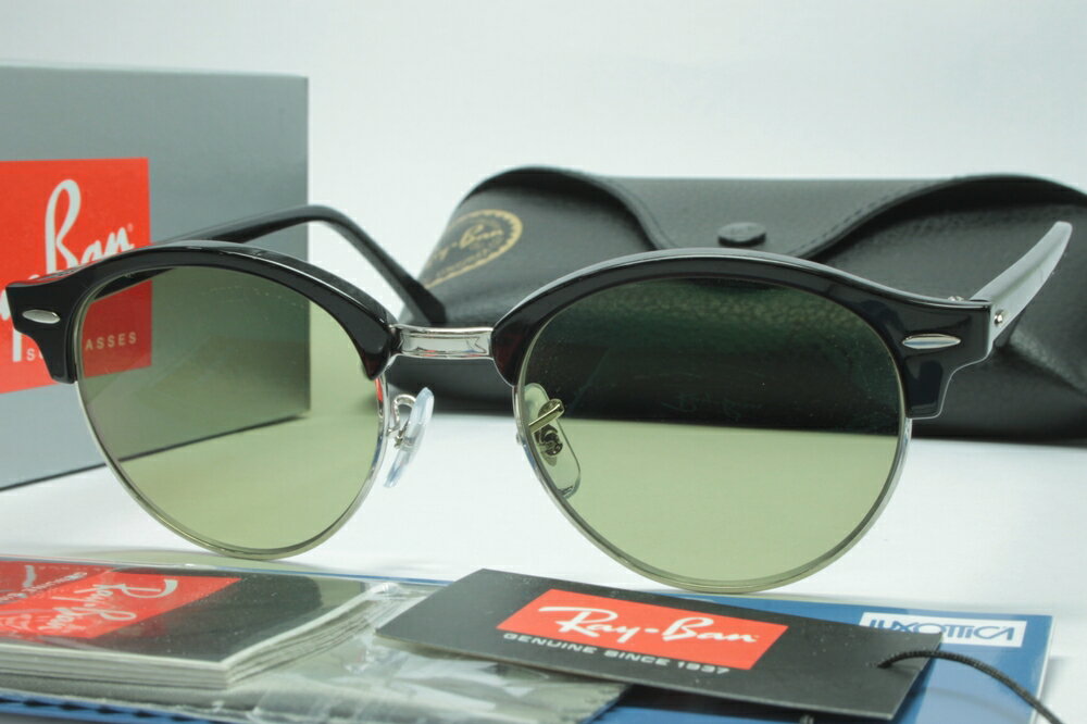 (レンズ自由選択)レイバン Ray-Ban RB4246/4246V CLUBROUND コンベックス 偏光 1