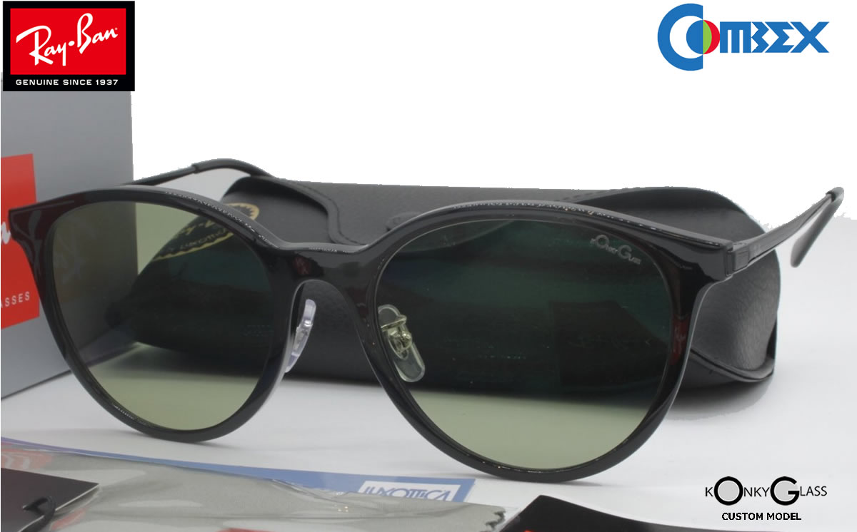 쥤Х Ray-Ban RB4334D BLACK 55 ٥å и 103꡼ ϡɥޥ