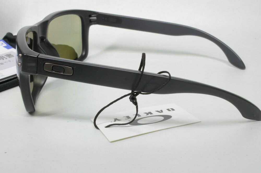 オークリー サングラス カスタム偏光 OAKLEY HOLBROOK (A) ホルブルック OO9244-07 / コンベックス Polawing SPX103(HMM)6C シューターグリーンGOLミラー