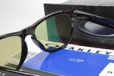 オークリー サングラス カスタム偏光 OAKLEY FROGSKINS(A) フロッグスキン OO9245-01 / COMBEX コンベックス Polawing SPX103 (HMM)4CシューターグリーンBLUEミラー