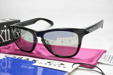 オークリー サングラス カスタム偏光 OAKLEY FROGSKINS(A) フロッグスキン OO9245-01 / COMBEX コンベックス Polawing SPX101 (HMM)4CフェザーグレイSILミラー