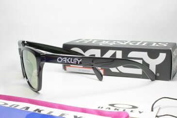 オークリー サングラス カスタム偏光 OAKLEY FROGSKINS(A) フロッグスキン OO9245-01 / COMBEX コンベックス Polawing SPX103 (HMM)4CシューターグリーンGOLDミラー