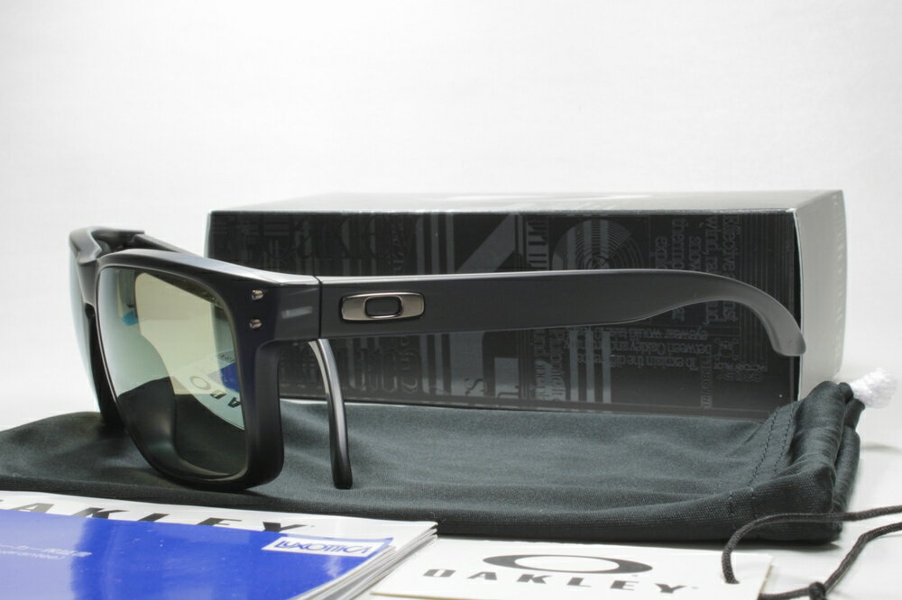 オークリー サングラス カスタム偏光 OAKLEY HOLBROOK (A) ホルブルック OO9244-29 / COMBEX コンベックス Polawing SPX103 (HMM)6CシューターグリーンSILミラー