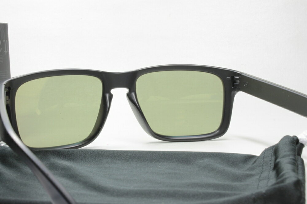 オークリー サングラス カスタム偏光 OAKLEY HOLBROOK (A) ホルブルック OO9244-29 / COMBEX コンベックス Polawing SPX103 (HMM)6CシューターグリーンSILミラー