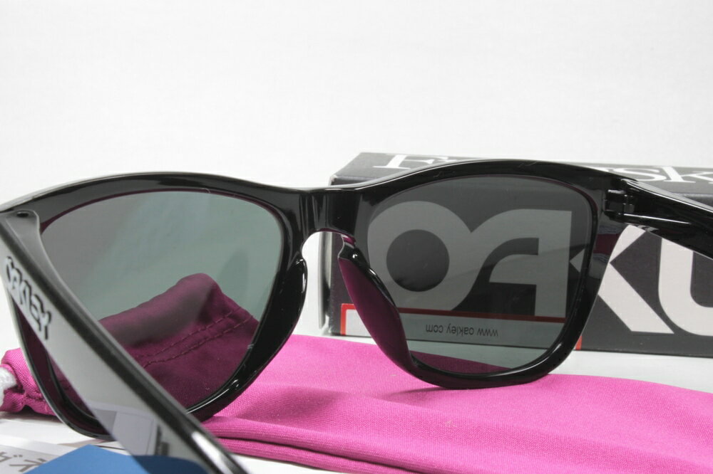 オークリー カスタム偏光サングラス OAKLEY FROGSKINS (A) OO9245-01/ COMBEX コンベックス Polawing SPX151(H)