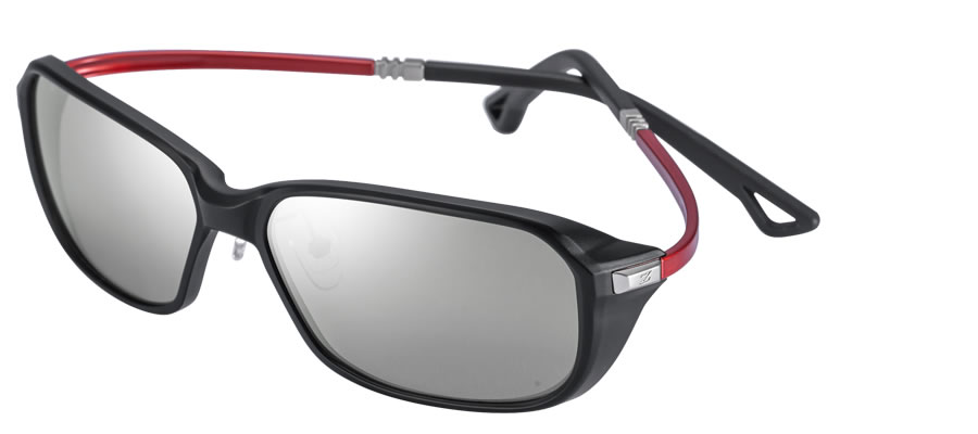 タレックス サングラス レディース ZEAL OPTICS ジール オプティクス 偏光 サングラス TITICACA チチカカ F-1940 MATTE BLACK / RED TRUEVIEW SPORTS/ SILVER MIRROR