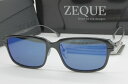 Zeque ゼクー ZEAL ジールオプティクス 偏光 サングラス JAKE F-2204 GLOSSBLACK/GUNMETAL TRUEVIEW FOCUS / BLUE MIRROR(4)