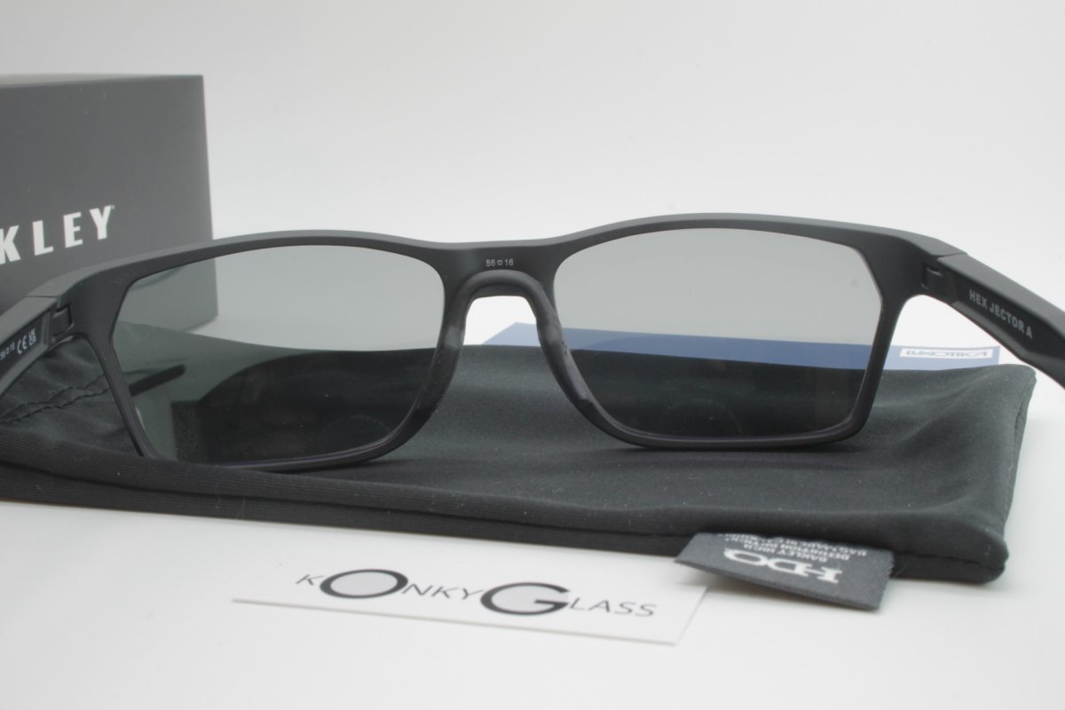 OAKLEY オークリー HEX JECTOR (A) OX8174F (56) Satin Black / COMBEX MR POLAWING COMBEX MR POLAWING POLAWING SPX101 HMM SIL 3
