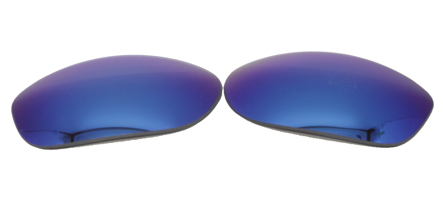 OAKLEY オークリー PITBULL(A) ピットブルアジアンフィット OO9161用 CR39 交換レンズ Deep Grey Blue ..