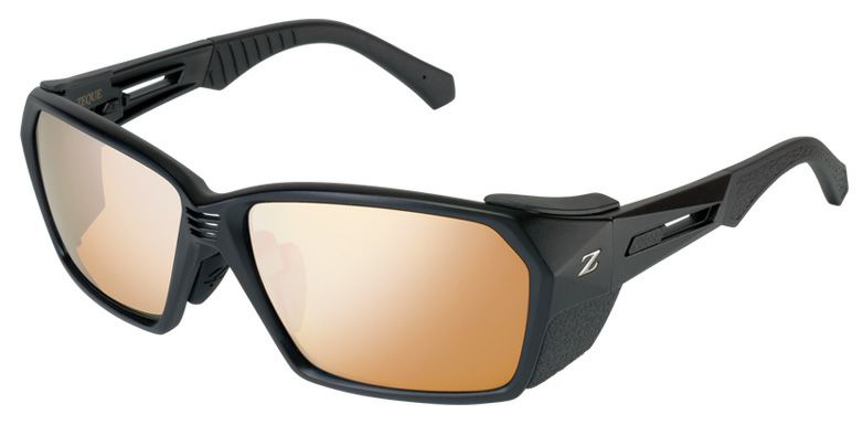 ZEAL OPTICS ジール オプティクス 偏光 サングラス LOOF F-2041 MATTE BLACK LUSTER ORANGE/SILVER MIRROR