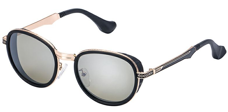 ZEAL OPTICS ジール オプティクス 偏光 サングラス Gibson ギブソンF-2120 MATTE BLACK/GOLD TRUEVIEW SPORTS/SILVER MIRROR