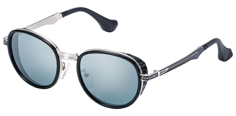 タレックス サングラス レディース ZEAL OPTICS ジール オプティクス 偏光 サングラス Gibson ギブソンF-2122 BLACK/SILVER MASTER BLUE/SILVER MIRROR