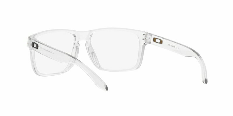 OAKLEY Eyeglasses HOLBROOK RX A Polished Clear OX8100F 810003 Demo Lens size:56