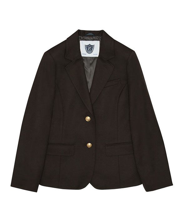 ブレザー シングル 茶 ブラウン 制服 上着 tam-40022 ブレザー（カラーブラウン）（ジャケット｜学生服