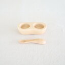 【送料無料】ぺレンツ 手のひら皿とスプーンのセット 手のひら皿 スプーン 出産祝い ベビー 離乳食 こども 赤ちゃん 離乳食用 ファーストスプーンセット 木製 ...