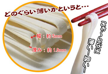 【送料無料】本場讃岐うどん　平打ち麺　300g×3袋セット