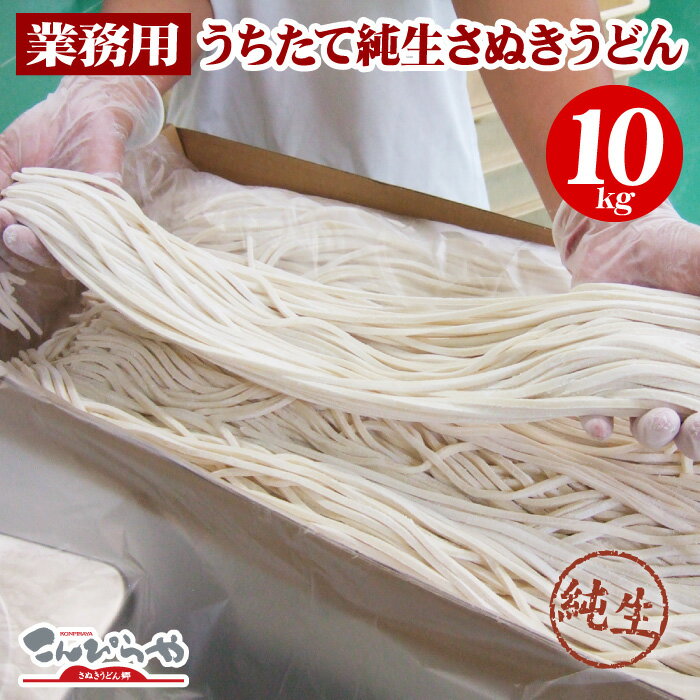 業務用！うちたて純生讃岐うどんどぉ〜んと10kg！！業務用 讃岐うどん さぬきうどん 大容量 うどん 生麺