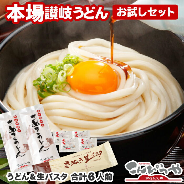 【送料無料】本場さぬきうどん(讃岐うどん) お試しセッ...